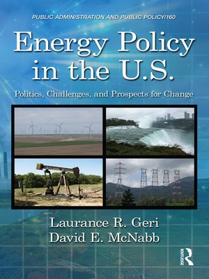 cover image of Energy Policy in the U.S.